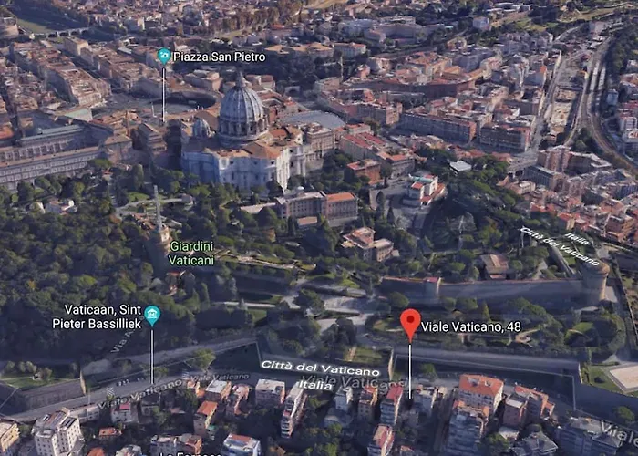 Appartement Luxury, Large Flat With Terrace On Vatican Walls